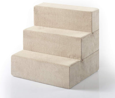 OLB-PS-1818 3 Step Comfort Pet Stairs/Pet Ramp/Pet Ladder, Medium